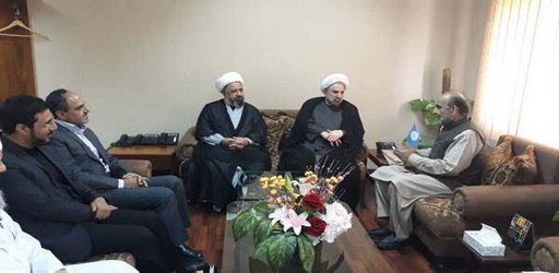 دیدار دکتر مختاری با رئیس و اعضای شورای ایدئولوژی اسلامی پاکستان و تقدیر  از فعالیت های تقریبی دانشگاه مذاهب اسلامی
    