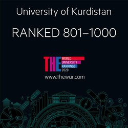 معاون رئیس گروه همکاری‌های علمی و بین المللی دانشگاه کردستان اعلام کرد: دانشگاه کردستان در جمع دانشگاه‌های برتر جهان