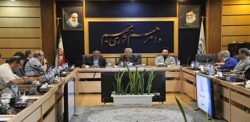نشست مشترک مسئولین دانشگاه صنعتی شریف و رئیس شورای شهر تهران
