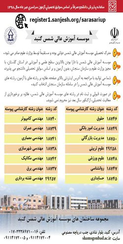 تمدید مهلت ثبت نام کارشناسی پیوسته