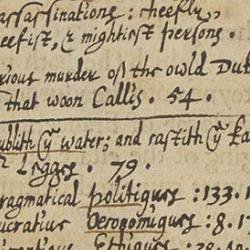 Annotating history: thoughts of an Elizabethan scholar revealed