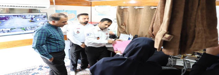 معاون درمان از اورژانس ۱۱۵ بازدید کرد+عکس