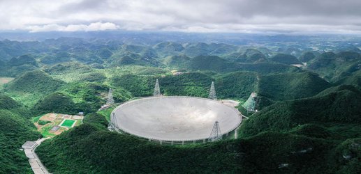 Gigantic Chinese telescope opens to astronomers worldwide