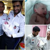 تولد نوزاد پسر در آمبولانس  در ساعت۴ بامداد با تلاش تکنسینهای اورژانس پایگاه ۲شهری فسا