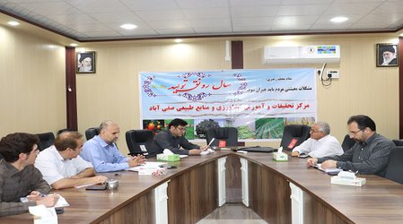 برگزاری جلسه مشترک با مدیریت ترویج سازمان جهاد کشاورزی استان خوزستان