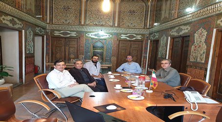 دیدار پروفسور بهزاد مفیدی استاد دانشگاه گوتنبرگ شهر ماینز آلمان با معاونت پژوهش و فناوری دانشگاه هنر اصفهان