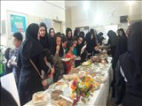 جشنواره ترویج غذای سالم در مراکز خدمات جامع سلامت شماره یک هاشم آباد و شماره ۲ شهرک برگزار گردید .