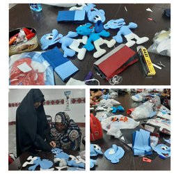 کارگاه ساختن عروسک نمدی به همت بسیج دانشجویی شهید طلایی برگزار شد.