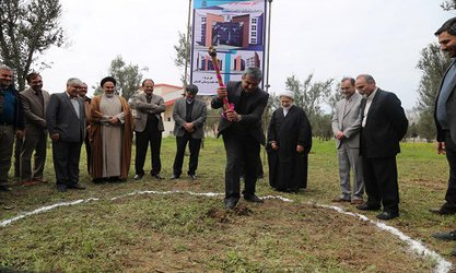 عملیا ت اجرایی ساخت دانشکده پردیس بین الملل دانشگاه آغاز شد