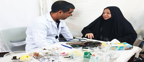 فعالیت موکب دانشگاه آزاد اسلامی قم در کاظمین تشریح شد؛ از تهیه ۸۰۰ میلیون ریال اقلام دارویی تا استقرار یک میلیاردی تجهیزات درمانی