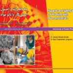 تألیف کتاب “مخاطرات و اصول ایمنی کار با نانو مواد” توسط دو تن از اعضای هیأت علمی گروه شیمی