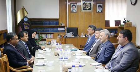 دیدار سفیر جدید بنگلادش با رئیس دانشگاه تهران