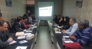 برگزاری جلسه ارزیابی پروژه بهبود عملکرد و بهره وری نظام های گندم بنیان در ایران (ایران-سیمیت) در شهرستان علی آباد استان گلستان