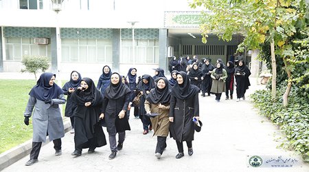 همایش پیاده روی در دانشگاه اصفهان