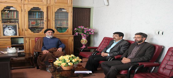 دیدار رییس دانشگاه سید جمال الدین اسدآبادی با امام جمعه شهرستان اسدآباد