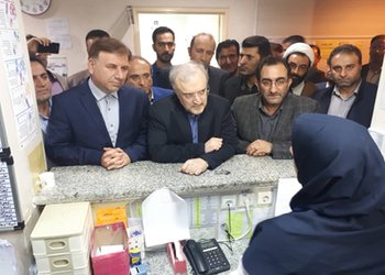 وزیر بهداشت از بیمارستان سلامت رستم آباد بازدید کرد