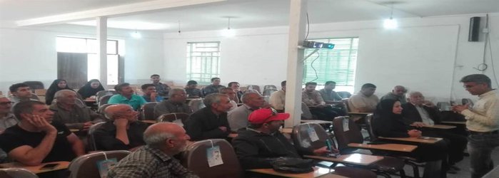 برگزاری کارگاه آموزشی تسطیح و پایداری خاک