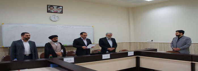 برگزاری جلسه دفاعیه رساله دکتری محمد عرب‌زاده