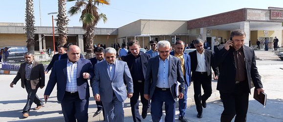 بازدید معاون وزیر بهداشت از بیمارستان امام خمینی(ره) دهدشت/اختصاص ۵ میلیارد تومان برای اتمام پروژه های بهداشتی و درمانی استان