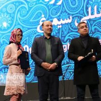افتخار آفرینی  مریم و کاظم حکمت دانشجویان دانشگاه علوم پزشکی فسا در دهمین جشنواره بین‌المللی سیمرغ