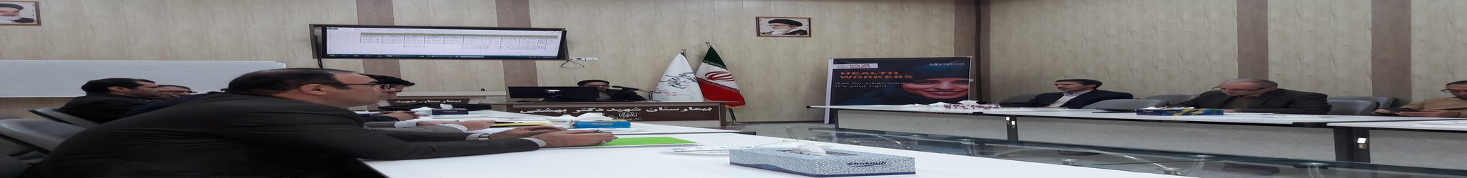رئیس دانشکده  و هیات همراه از بیمارستان شهید دکتر بهشتی بازدید کرد