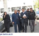 بازدید رئیس زیباسازی منطقه ۷ شهرداری تهران از بیمارستان بهرامی