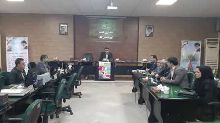 برگزاری جلسه آموزشی پیشگری از آنفلوانزا در فرمانداری علی آبادکتول