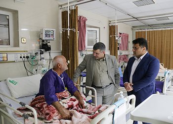 سفر یک روزه معاون کل وزارت بهداشت به بوشهر/گزارش تصویری