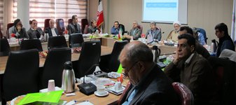 برگزاری جلسه هیئت رییسه دانشگاه در مرکز بهداشت شمال غرب