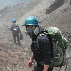 Above and beyond: measuring volcanic emissions with drones