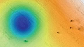 What’s creating thousands of craters off the California coast?