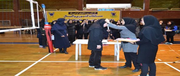 تیم البرز قهرمان والیبال دسته یک دانشجویان خواهر دانشگاه آزاد اسلامی شد