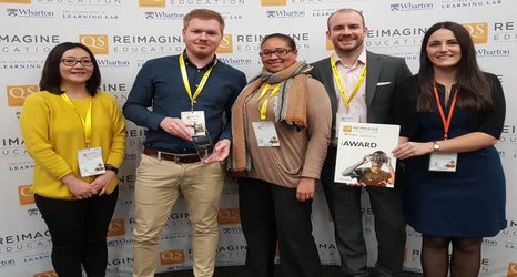 Business School wins global education awards for online learning and hologram 