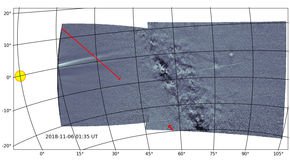 Spacecraft spots asteroid debris responsible for spectacular meteor shower