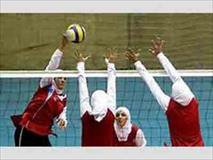 برگزاری سانس ورزشی و تفریحی والیبال برای دانشجویان دختر