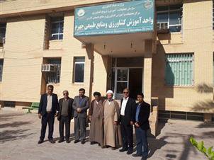 بازدید مسئول محترم حوزه نمایندگی ولی فقیه در سازمان تحقیقات، آموزش و ترویج کشاورزی