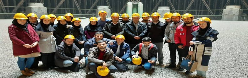 بازدید علمی دانشجویان مهندسی برق از نیروگاه شهید رجایی قزوین