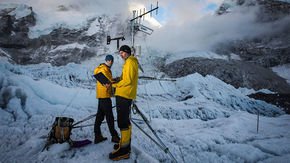 What’s it like to install a weather station at the top of the world?