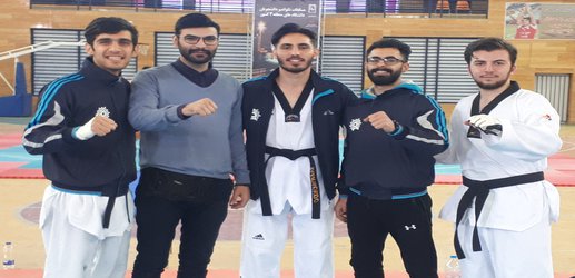 کسب دو مدال طلا و نقره در مسابقات تکواندو دانشجویان دانشگاه های منطقه سه کشور