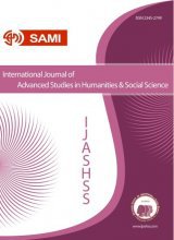 مقالات مجله بین المللی مطالعات پیشرفته در علوم انسانی و اجتماعی، دوره ۸، شماره ۴ منتشر شد