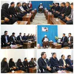 دیدار استادان و کارکنان واحد اسلام آباد غرب به مناسبت وحدت حوزه و دانشگاه با امام جمعه شهرستان