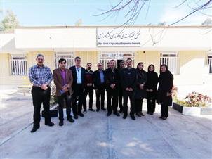 حضور رئیس موسسه تحقیقات فنی و مهندسی کشاورزی