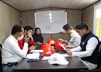 کارکنان شرکت‌های ناحیه دو صنعتی بوشهر به سازمان‌های سلامت پیوستند