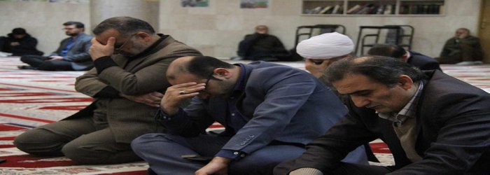 گزارش تصویری ازبرگزاری مجلس ترحیم جان باخته گان سانحه هواپیمای اکراینی و جان باخته گان مراسم تشییع سردار سلیمانی در کرمان درمسجد حضرت ولی عصر ( عج )