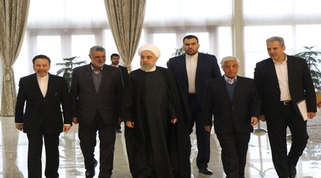 آقای دکتر روحانی، ریاست محترم جمهور از آخرین دستاوردهای پژوهشی و توانمندی‌های فناورانه مرکز تحقیقات ابریشم بازدید کردند.
