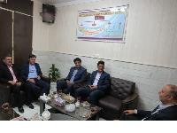 دیدار نوروزی اعضای شورای اسلامی مهدیشهر با رئیس بیمارستان 15 خرداد مهدیشهر