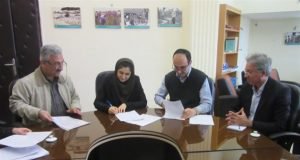 عقد قرارداد پژوهشی مرکز تحقیات و آموزش کشاورزی گلستان با شرکت بهبان شیمی