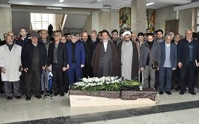 مراسم تشییع استاد پیشکسوت و برجسته تاریخ دانشگاه تهران برگزار شد