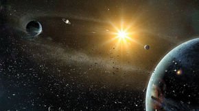 Cataclysmic bashing from giant planets occurred early in our Solar System's history