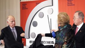 Doomsday Clock is reset to 100 seconds until midnight, closest ever